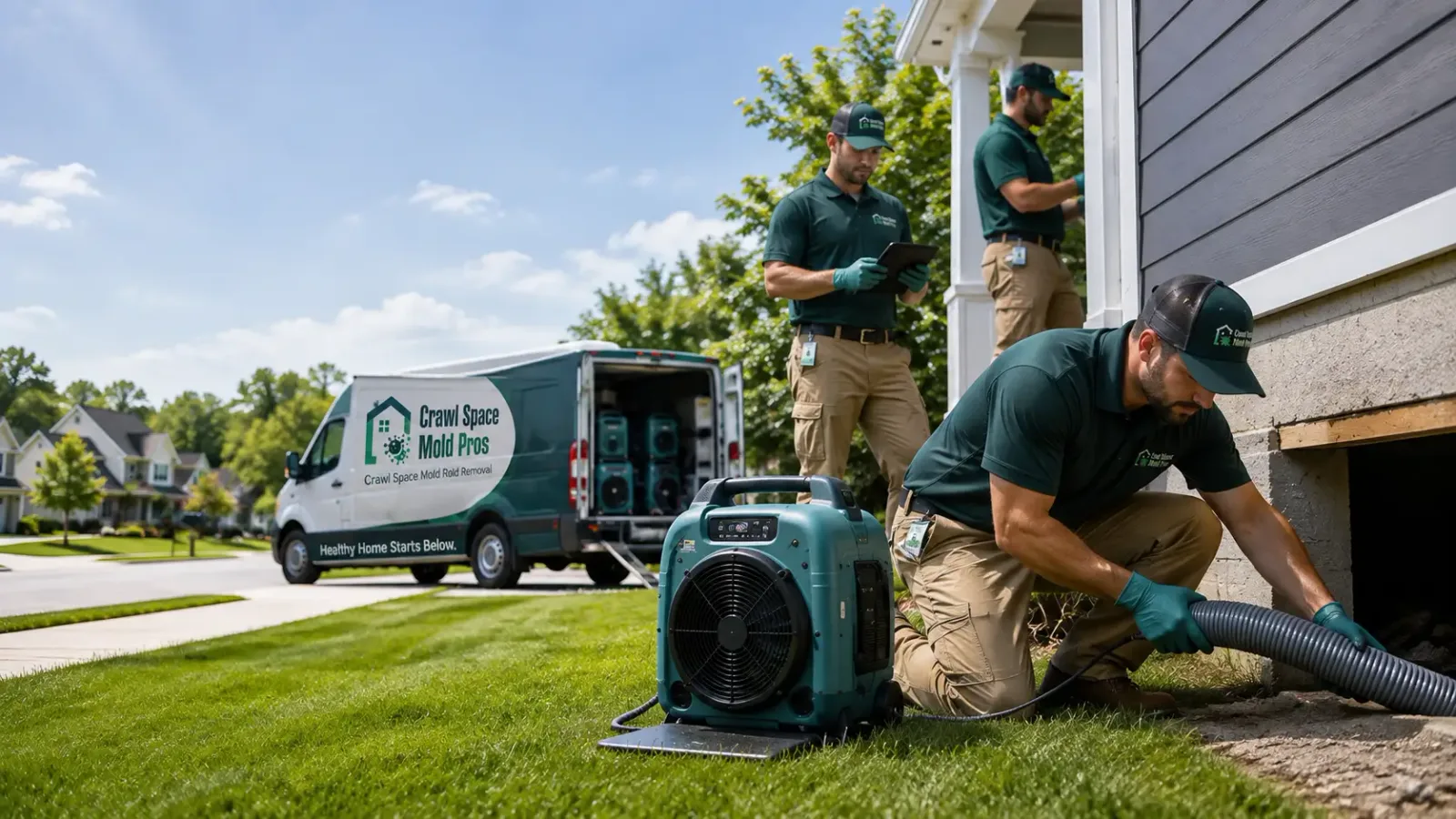 Crawl Space Mold Removal in Nashville, OH